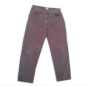 4/$15 Vintage Cabelas Women's Work Jeans Brown Size 36 Short High Waisted